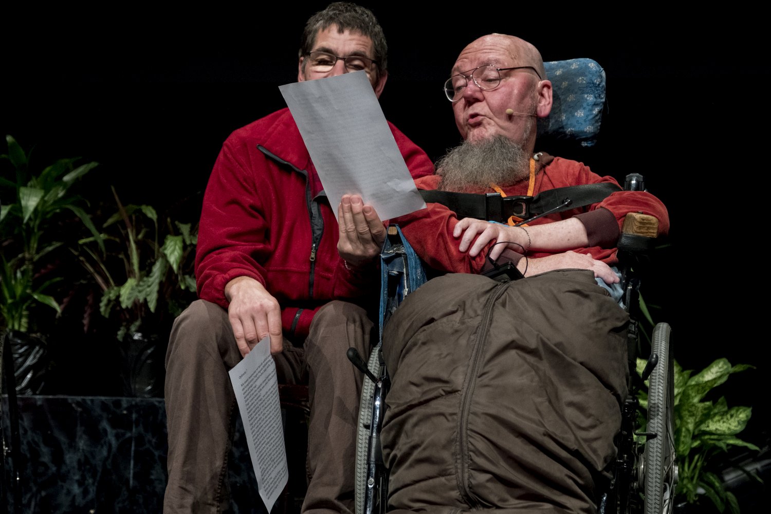 Theaterfestival No Limits 09.11 bis 18.11.2017 The Future Clinic for Critical Care. Take care Symposium im Hau Hebbel am Ufer (Hau 2). 10112017 Berlin Copyright by Michael Bause